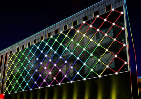 昭森LED点光源应用优势—让城市夜晚繁星点点